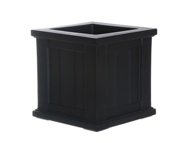 Picture of Cape Cod Patio Planter 14x14 Black