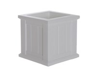 Picture of Cape Cod Patio Planter 14x14 White