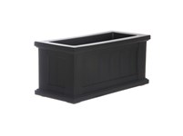 Picture of Cape Cod Patio Planter 24x11 Black