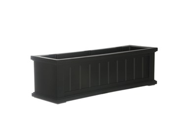 Picture of Cape Cod Window Box 3FT Black