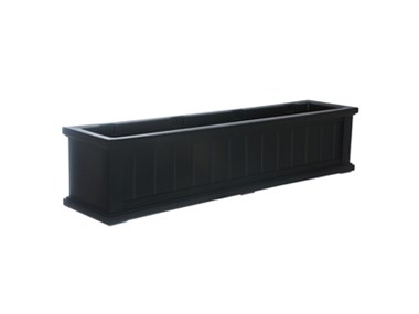 Picture of Cape Cod Window Box 4FT Black