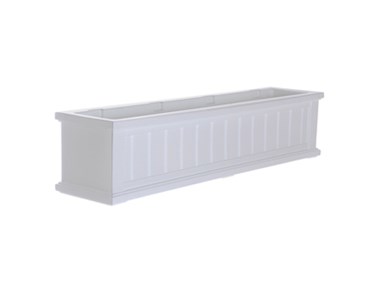 Picture of Cape Cod Window Box 4FT White