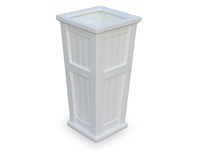 Picture of Cape Cod Tall Planter White