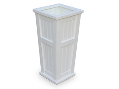 Picture of Cape Cod Tall Planter White