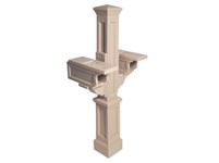 Picture of Rockport Double Mail Post Clay