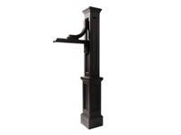 Picture of Woodhaven Address Sign Post Black