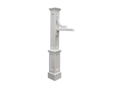 Picture of Woodhaven Address Sign Post White