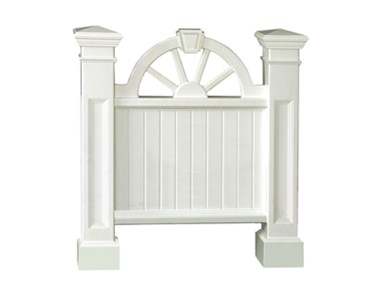 Picture of Winchester Address Sign in White