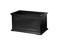 Picture of Fairfield Patio Planter 20x36 Black