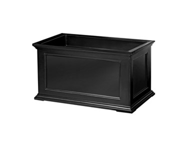 Picture of Fairfield Patio Planter 20x36 Black