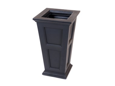 Picture of Fairfield Tall Planter Black