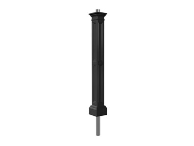 Picture of Liberty Lamp Post Black w/Mount