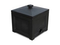 Picture of Fairfield Garden Hose Bin Black