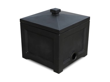 Picture of Fairfield Garden Hose Bin Black