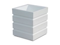 Picture of Freeport Patio Planter 18x18 White