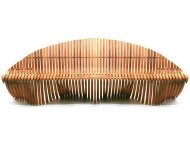 Picture of Double Wing Straight Bench - 78''W x 27''D x 32''H