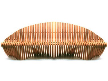 Picture of Double Wing Straight Bench - 78''W x 27''D x 32''H