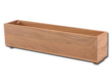 Picture of Teak Window Planter Box - 6''H x 6''W x 24''L