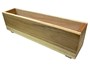 Picture of Teak Herb Planter Box - 3''H x 3''W x 13''L