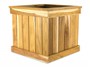 Picture of Teak Tree Planter Box - 16'' Cube