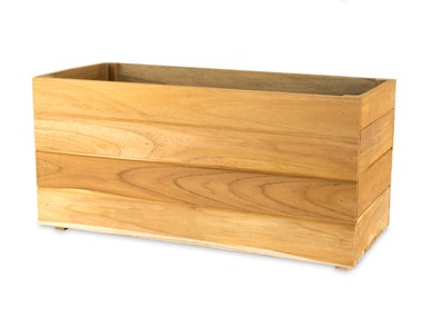 Picture of Teak Window Planter Box - 12''H x 12''W x 24''L